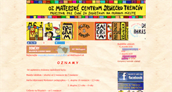Desktop Screenshot of mcsrdiecko.sk
